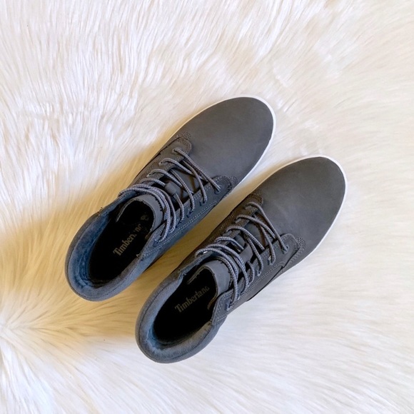 Timberland Medium Grey Dausette Sneaker Boots - Picture 3 of 7